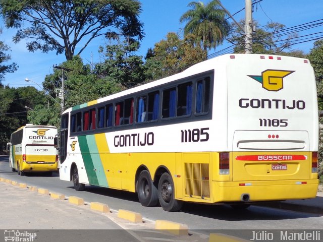 Empresa Gontijo de Transportes 11185 na cidade de Belo Horizonte, Minas Gerais, Brasil, por Júlio  Mandelli. Número da foto: #1881672.