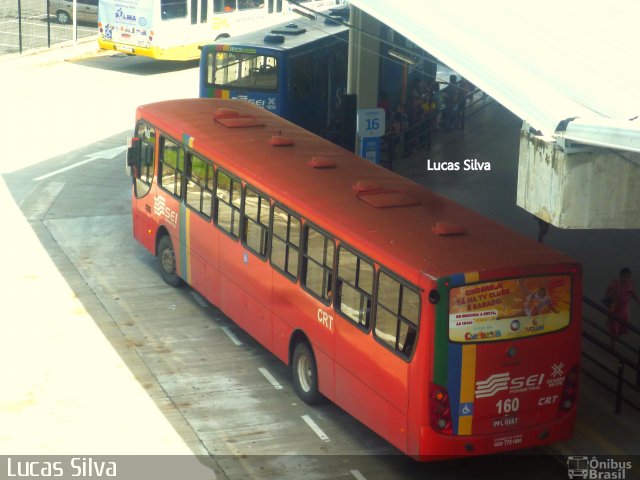 CRT - Cidade do Recife Transportes 160 na cidade de Recife, Pernambuco, Brasil, por Lucas Silva. Número da foto: #1883338.