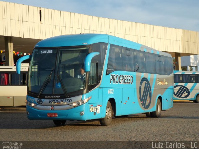 Auto Viação Progresso 6072 na cidade de Caruaru, Pernambuco, Brasil, por Luiz Carlos de Santana. Número da foto: #1883878.