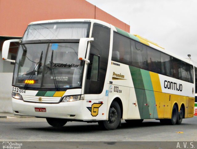 Empresa Gontijo de Transportes 0321004 na cidade de Rio de Janeiro, Rio de Janeiro, Brasil, por André Vitor  Silva dos Santos. ID da foto: 1883712.