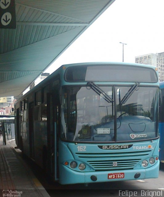 Transol Transportes Coletivos 162 na cidade de Florianópolis, Santa Catarina, Brasil, por Felipe  Brignol. Número da foto: #1883138.