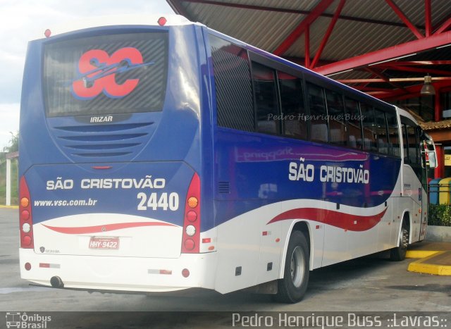 Viação São Cristóvão 2440 na cidade de Ribeirão Vermelho, Minas Gerais, Brasil, por Pedro Henrique Gumercindo da Silva. Número da foto: #1884770.