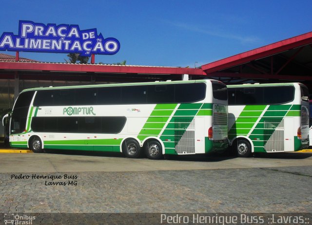 Pomp Tur Viagens e Turismo 6080 na cidade de Ribeirão Vermelho, Minas Gerais, Brasil, por Pedro Henrique Gumercindo da Silva. ID da foto: 1884773.