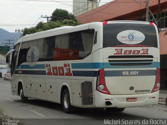 Auto Viação 1001 108.1001 na cidade de Rio de Janeiro, Rio de Janeiro, Brasil, por Michel Soares da Rocha. Número da foto: #1887525.