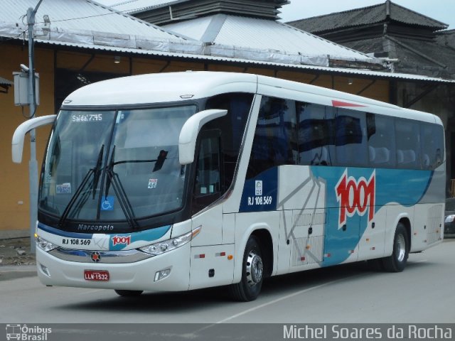 Auto Viação 1001 RJ 108.569 na cidade de Rio de Janeiro, Rio de Janeiro, Brasil, por Michel Soares da Rocha. Número da foto: #1887541.