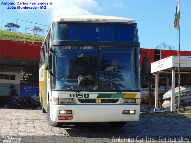 Empresa Gontijo de Transportes 11150 na cidade de João Monlevade, Minas Gerais, Brasil, por Antonio Carlos Fernandes. Número da foto: #1886781.