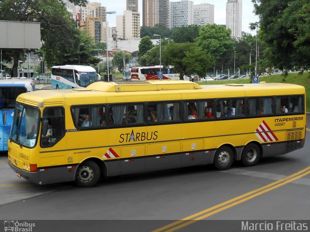 Viação Itapemirim 40087 na cidade de Ribeirão Preto, São Paulo, Brasil, por Marcio Freitas. Número da foto: #1888966.