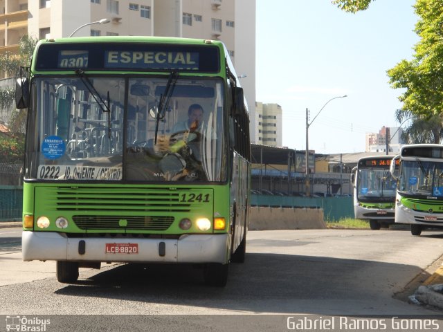 Viação Millenium 1241 na cidade de Piracicaba, São Paulo, Brasil, por Gabriel Ramos Gomes. ID da foto: 1889494.