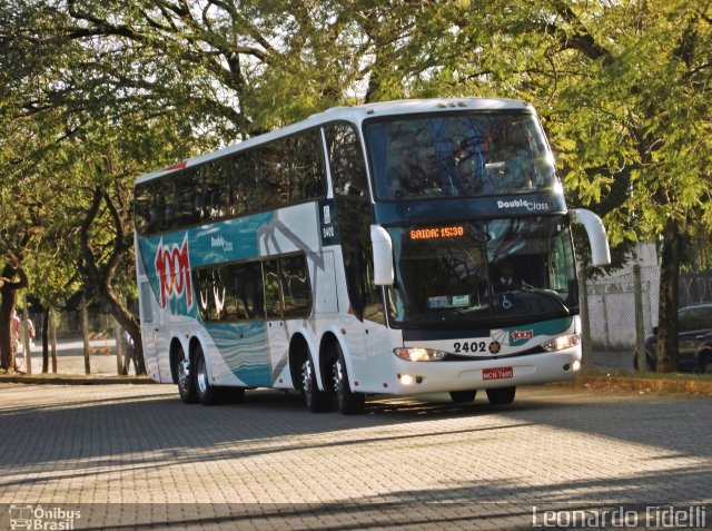 Auto Viação 1001 2402 na cidade de São Paulo, São Paulo, Brasil, por Leonardo Fidelli. Número da foto: #1888678.