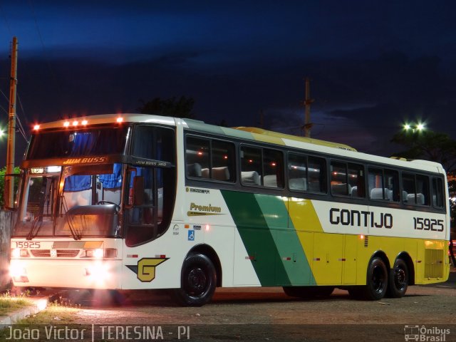 Empresa Gontijo de Transportes 15925 na cidade de Teresina, Piauí, Brasil, por João Victor. Número da foto: #1890112.