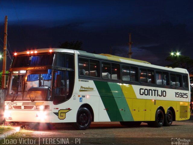 Empresa Gontijo de Transportes 15925 na cidade de Teresina, Piauí, Brasil, por João Victor. ID da foto: 1890112.