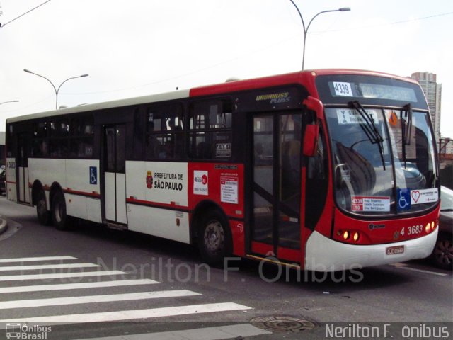 Nova Aliança  4 > Empresa de Transportes Novo Horizonte 4 4683 na cidade de São Paulo, São Paulo, Brasil, por Nerilton F.  ônibus. Número da foto: #1888908.