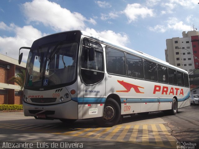 Expresso de Prata 0119 na cidade de Bauru, São Paulo, Brasil, por Alexandre  Luis de Oliveira. Número da foto: #1889403.