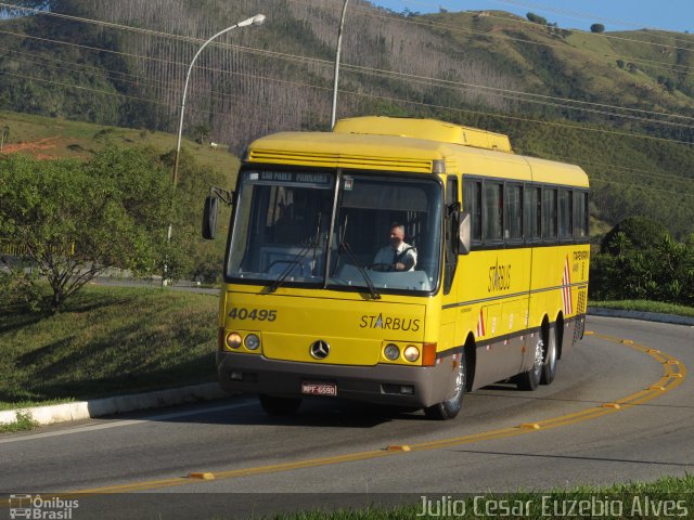 Viação Itapemirim 40495 na cidade de Aparecida, São Paulo, Brasil, por Julio Cesar Euzebio Alves. ID da foto: 1836223.