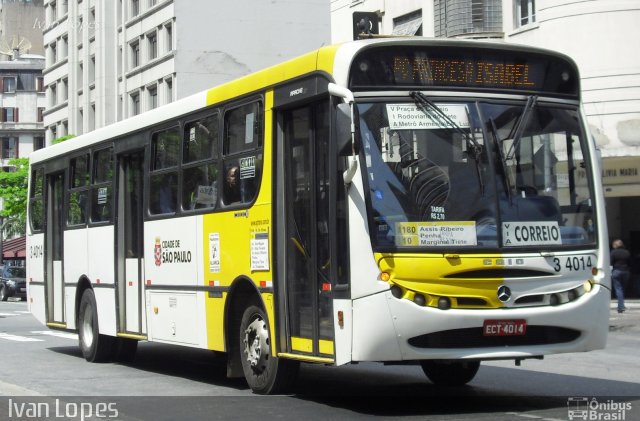 Cooperativa de Transportes Alternativos Nova Aliança 3 4014 na cidade de São Paulo, São Paulo, Brasil, por Ivan da Silva Lopes. ID da foto: 1836751.