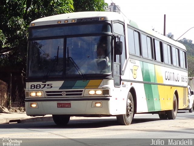 Empresa Gontijo de Transportes 8875 na cidade de Belo Horizonte, Minas Gerais, Brasil, por Júlio  Mandelli. ID da foto: 1837282.