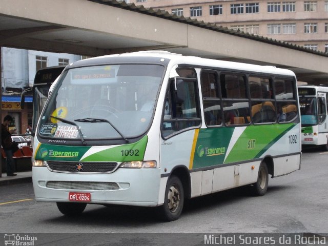 Viação Esperança Petrópolis 1092 na cidade de Petrópolis, Rio de Janeiro, Brasil, por Michel Soares da Rocha. Número da foto: #1837546.