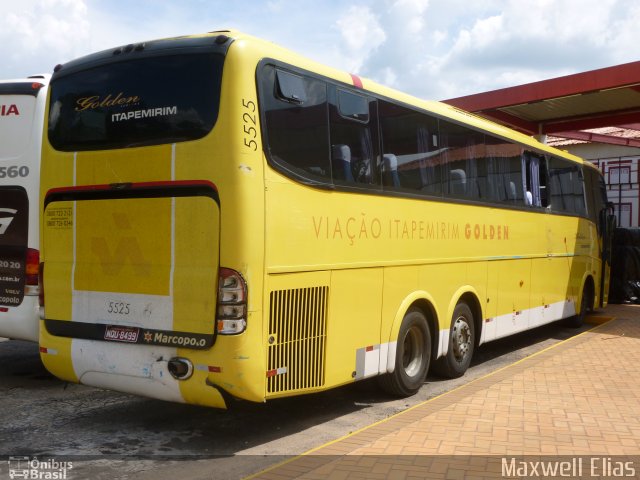 Viação Itapemirim 5525 na cidade de Perdões, Minas Gerais, Brasil, por Maxwell Elias. Número da foto: #1836759.