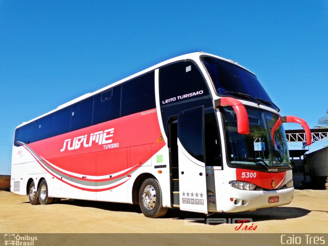 Sublime Transportes e Turismo 5300 na cidade de São Mateus, Espírito Santo, Brasil, por Caio Trés. Número da foto: #1892202.