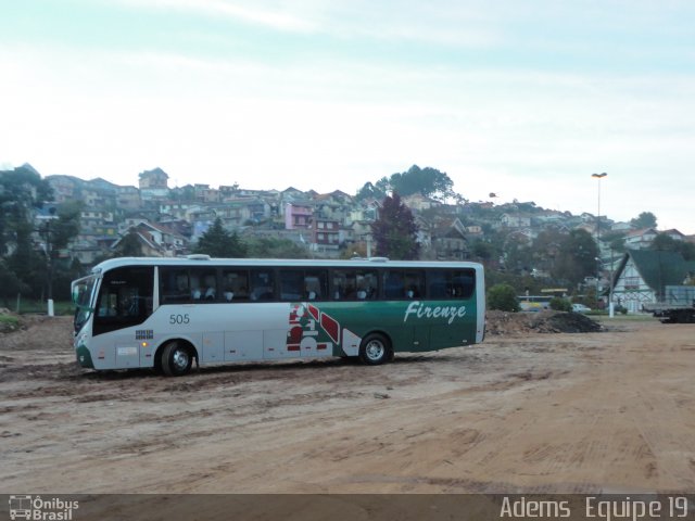 Firenze Transportes 505 na cidade de Campos do Jordão, São Paulo, Brasil, por Adems  Equipe 19. Número da foto: #1890670.