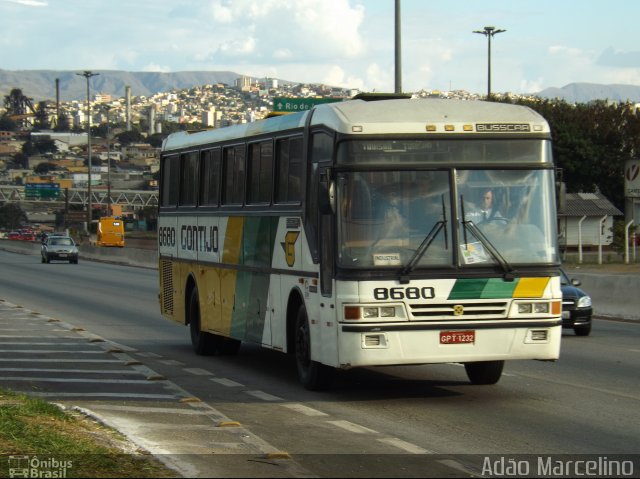 Empresa Gontijo de Transportes 8680 na cidade de Belo Horizonte, Minas Gerais, Brasil, por Adão Raimundo Marcelino. ID da foto: 1892420.