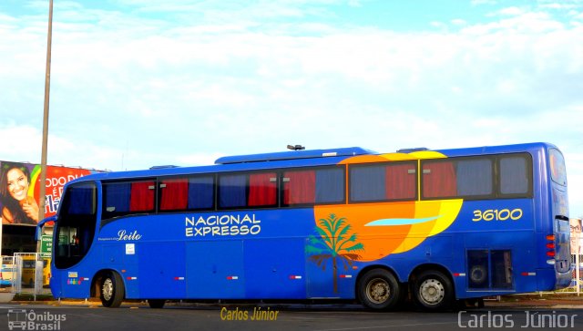 Nacional Expresso 36100 na cidade de Goiânia, Goiás, Brasil, por Carlos Júnior. Número da foto: #1838550.