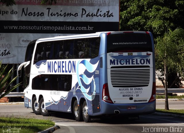 Michelon Turismo 2230 na cidade de Aparecida, São Paulo, Brasil, por Jerônimo Diniz. Número da foto: #1839590.