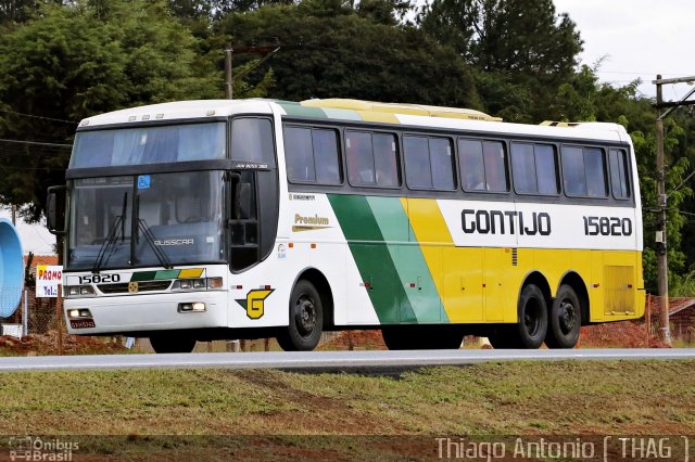 Empresa Gontijo de Transportes 15820 na cidade de Atibaia, São Paulo, Brasil, por Thiago Antonio de Figueiredo. Número da foto: #1839893.