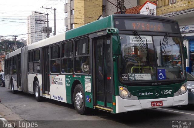 Via Sul Transportes Urbanos 5 2547 na cidade de São Paulo, São Paulo, Brasil, por Ivan da Silva Lopes. Número da foto: #1839578.