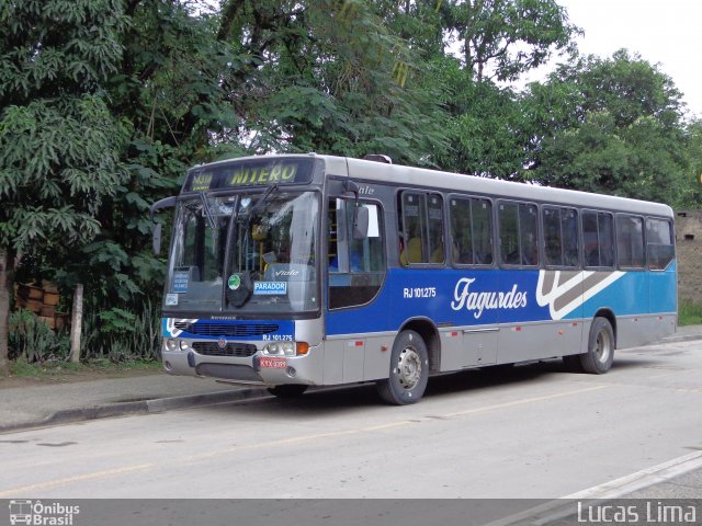 Auto Ônibus Fagundes RJ 101.275 na cidade de Itaboraí, Rio de Janeiro, Brasil, por Lucas Lima. Número da foto: #1838093.