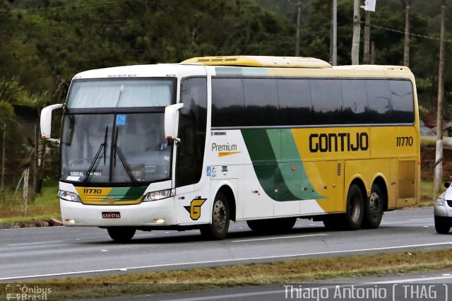 Empresa Gontijo de Transportes 11770 na cidade de Atibaia, São Paulo, Brasil, por Thiago Antonio de Figueiredo. ID da foto: 1839443.