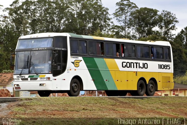 Empresa Gontijo de Transportes 11085 na cidade de Atibaia, São Paulo, Brasil, por Thiago Antonio de Figueiredo. ID da foto: 1839924.