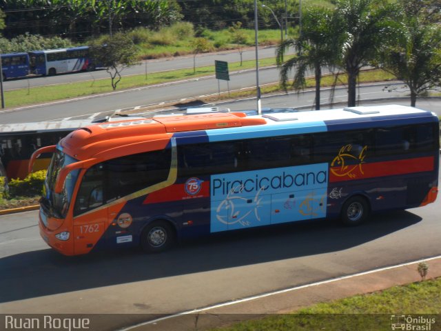 Viação Piracicabana 1762 na cidade de Americana, São Paulo, Brasil, por Ruan Roque. ID da foto: 1841303.