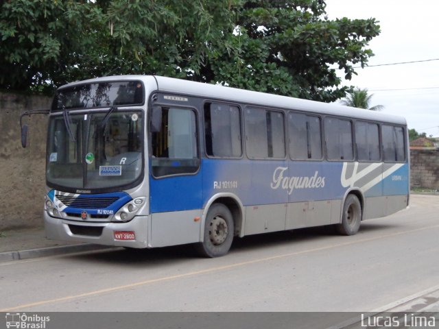 Auto Ônibus Fagundes RJ 101.141 na cidade de Itaboraí, Rio de Janeiro, Brasil, por Lucas Lima. Número da foto: #1841290.