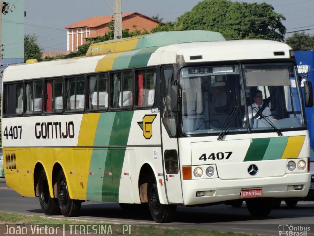 Empresa Gontijo de Transportes 4407 na cidade de Teresina, Piauí, Brasil, por João Victor. ID da foto: 1841541.