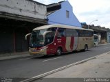 Transportes Única Petrópolis RJ 163.028 na cidade de Rio de Janeiro, Rio de Janeiro, Brasil, por Carlos Almeida. ID da foto: :id.