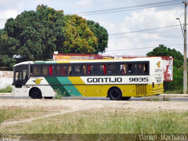 Empresa Gontijo de Transportes 9835 na cidade de Vitória da Conquista, Bahia, Brasil, por Daniel  Machado. ID da foto: 1843004.