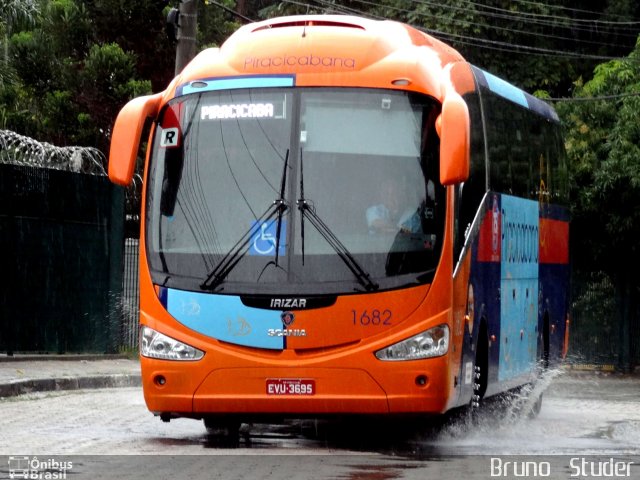 Viação Piracicabana 1682 na cidade de São Paulo, São Paulo, Brasil, por Bruno   Studer. Número da foto: #1843080.