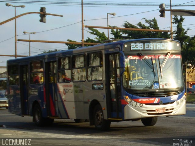 Auto Viação ABC 275 na cidade de São Bernardo do Campo, São Paulo, Brasil, por Luis Nunez. Número da foto: #1845648.