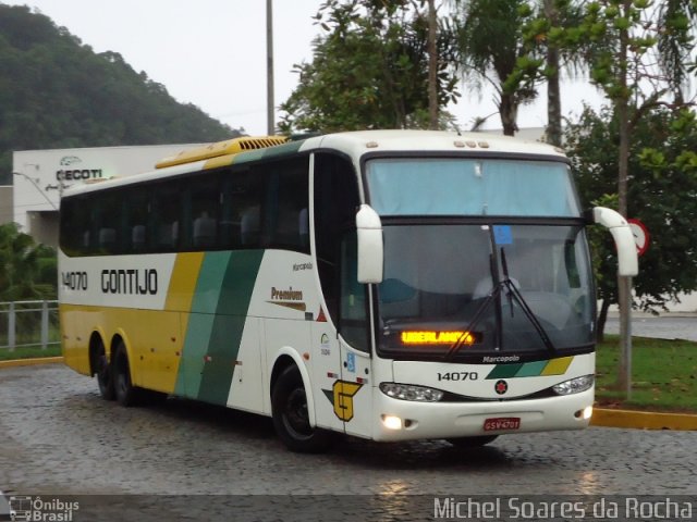 Empresa Gontijo de Transportes 14070 na cidade de Juiz de Fora, Minas Gerais, Brasil, por Michel Soares da Rocha. Número da foto: #1845239.