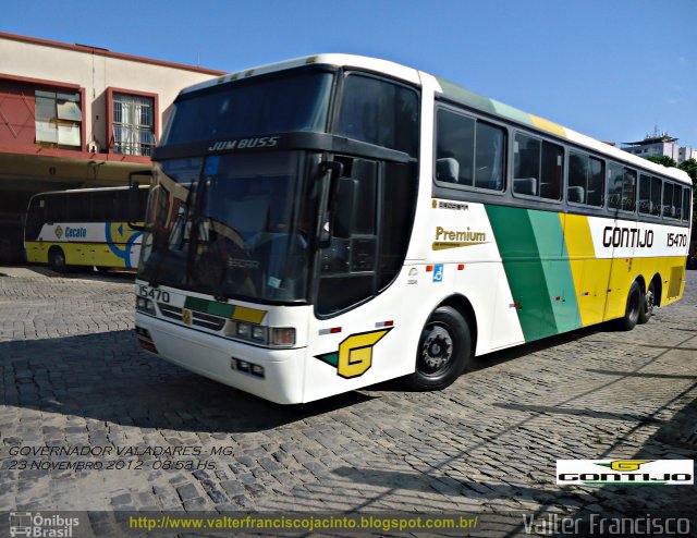 Empresa Gontijo de Transportes 15470 na cidade de Governador Valadares, Minas Gerais, Brasil, por Valter Francisco. Número da foto: #1844525.