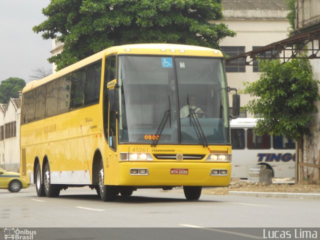 Viação Itapemirim 45261 na cidade de Rio de Janeiro, Rio de Janeiro, Brasil, por Lucas Lima. ID da foto: 1844714.