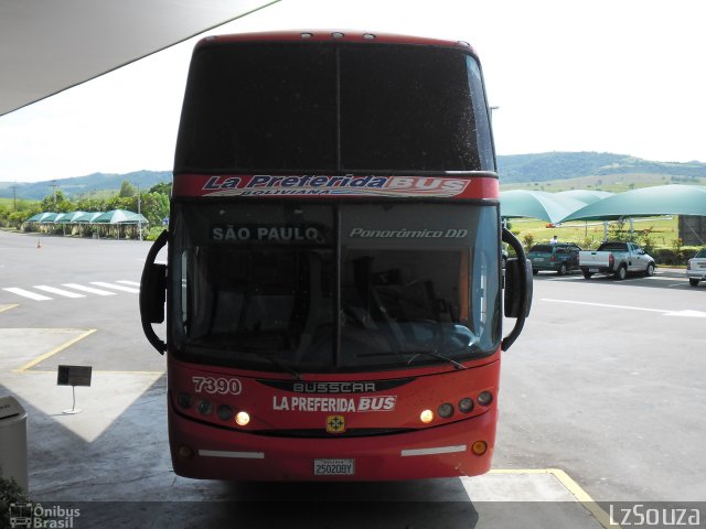 La Preferida Bus 7390 na cidade de Pardinho, São Paulo, Brasil, por Luzimar Souza. Número da foto: #1844092.