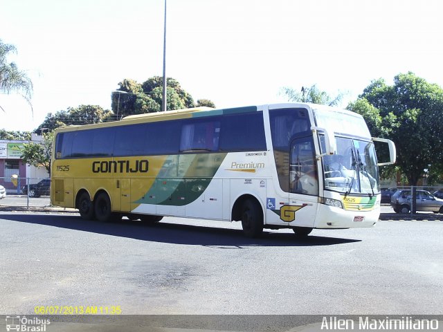 Empresa Gontijo de Transportes 11525 na cidade de Uberaba, Minas Gerais, Brasil, por Allen Maximiliano. ID da foto: 1845157.