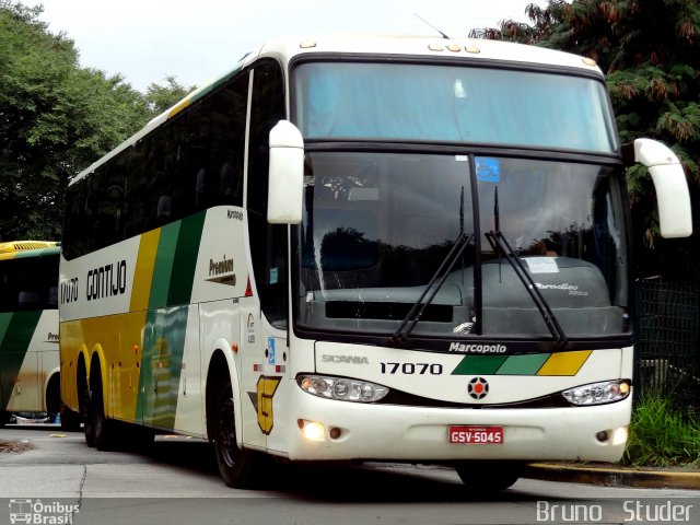 Empresa Gontijo de Transportes 17070 na cidade de São Paulo, São Paulo, Brasil, por Bruno   Studer. Número da foto: #1846357.