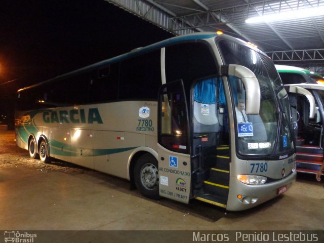 Viação Garcia 7780 na cidade de Maringá, Paraná, Brasil, por Marcos  Penido. Número da foto: #1846058.