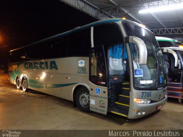 Viação Garcia 7780 na cidade de Maringá, Paraná, Brasil, por Marcos  Penido. ID da foto: 1846058.