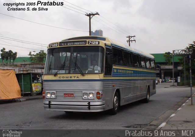 Viação Cometa 7128 na cidade de São Paulo, São Paulo, Brasil, por Cristiano Soares da Silva. ID da foto: 1850245.