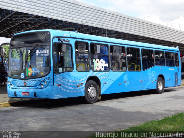 Viação Saens Peña São José dos Campos 1091 na cidade de São José dos Campos, São Paulo, Brasil, por Rodrigo Thiago do Nascimento. Número da foto: #1850366.