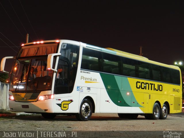 Empresa Gontijo de Transportes 11640 na cidade de Teresina, Piauí, Brasil, por João Victor. Número da foto: #1849525.